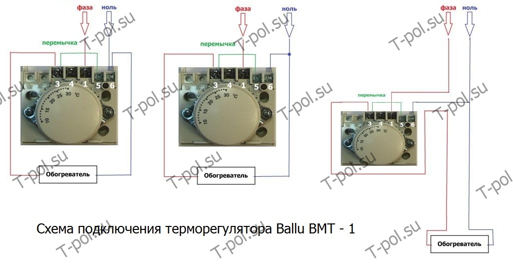 Подключение терморегулятора балу вмт 1 Ballu bmt 1 терморегулятор фото, видео - 38rosta.ru