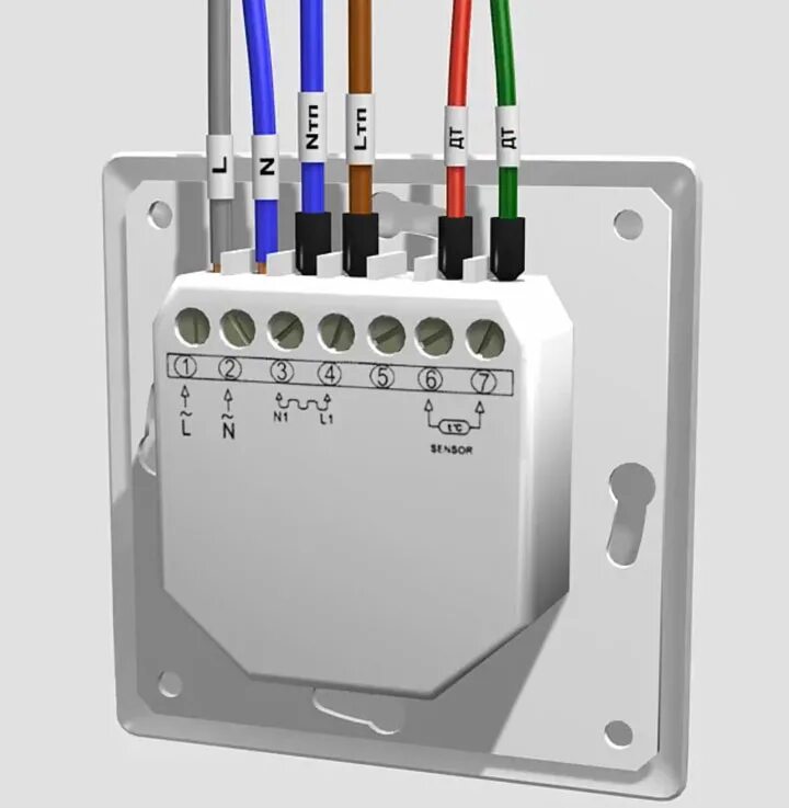 Подключение терморегулятора к розетке Как подсоединить терморегулятор к теплому полу фото, видео - 38rosta.ru