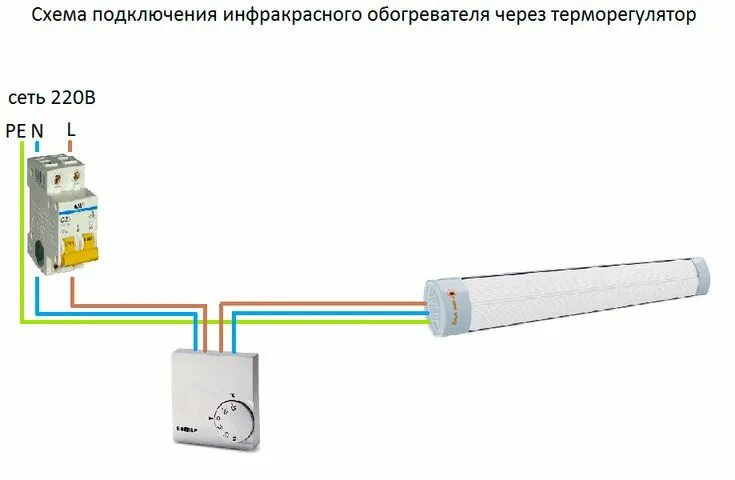 Подключение терморегулятора вмт 1 к обогревателю как подключить инфракрасный нагреватель алмак и терморегулятор EBERLE RTR- 3563/