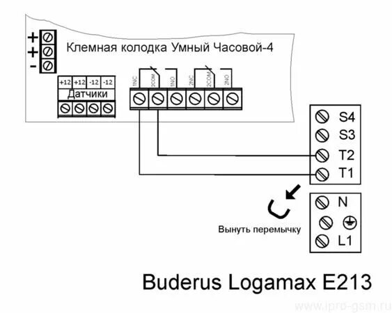 Подключение термостата к газовому котлу будерус Управление котлом BUDERUS.