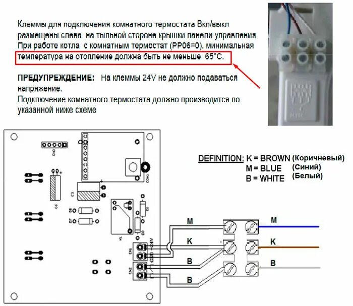 Подключение термостата к газовому котлу haier Подключение термостата к газовому котлу HeatProf.ru