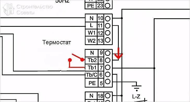 Подключение термостата к газовому котлу hubert Подключение термостата к газовому котлу: как подключить комнатный терморегулятор