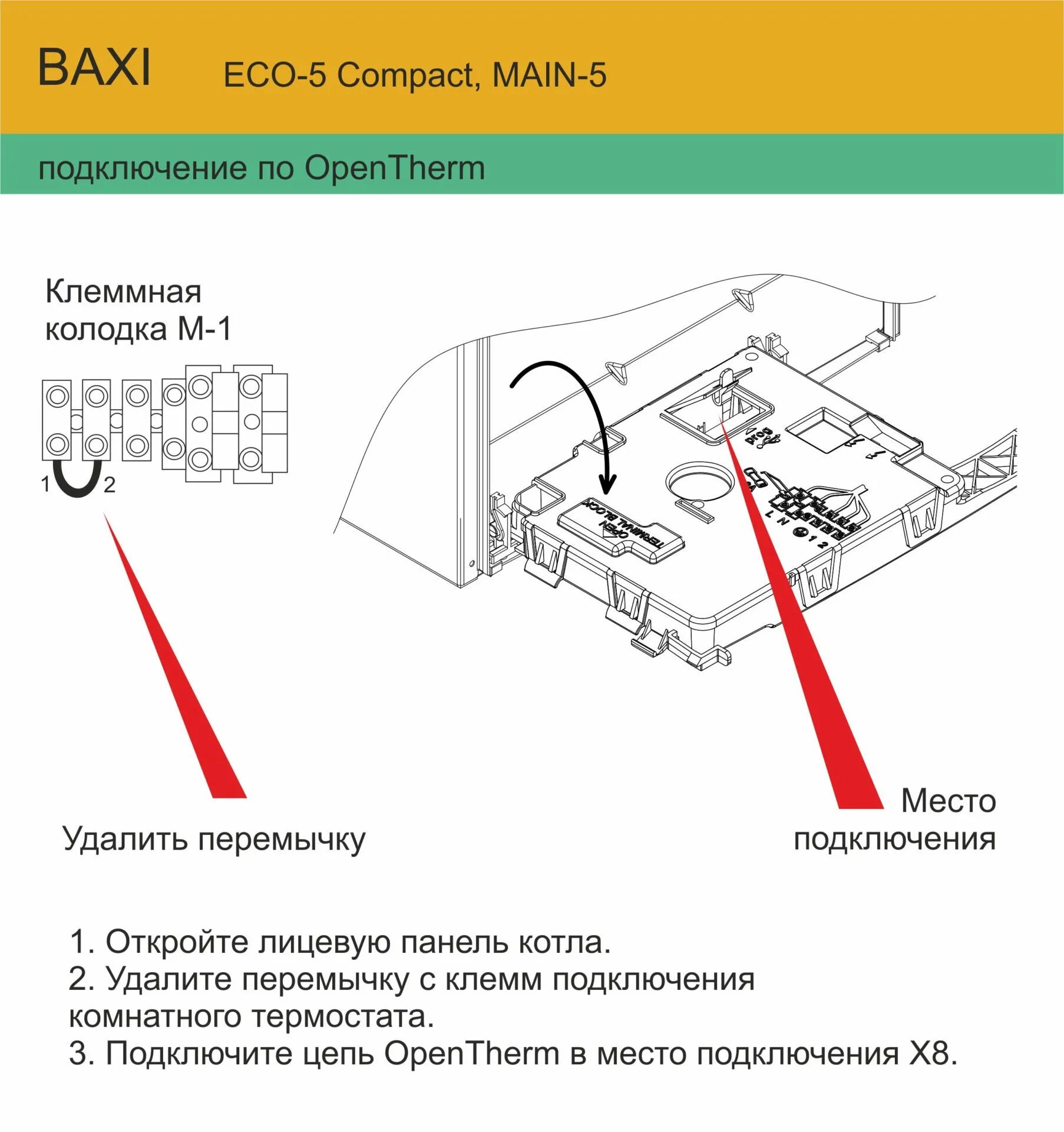 Подключение термостата к котлу baxi Схемы цифрового подключения оборудования ZONT к котлам отопления - microline