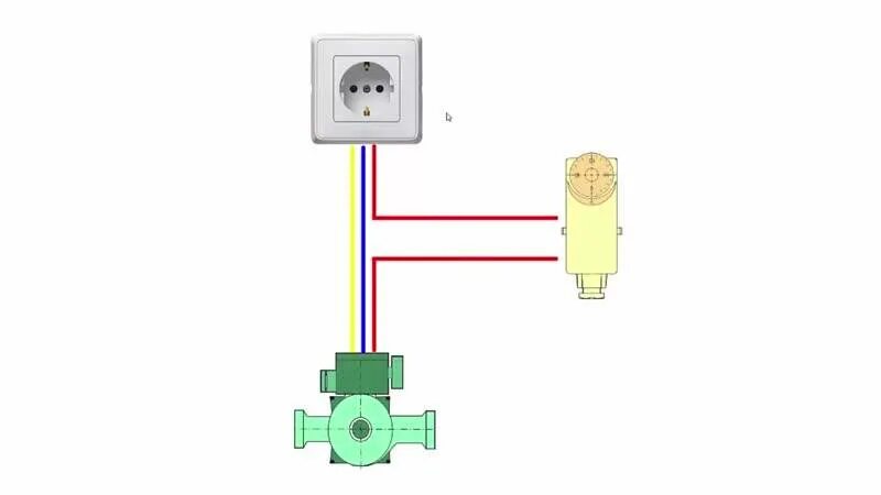 Подключение термостата к циркуляционному насосу Термостат для циркуляционного насоса отопления: автоматика и схема, терморегулят