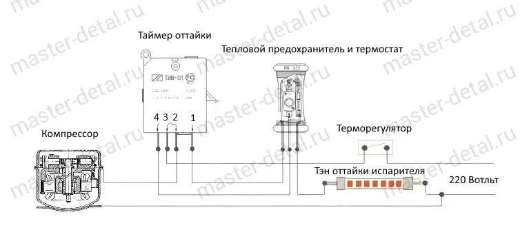 Подключение тэу 01 2 Купить таймер оттайки механический 16002554500 Paragon made in USA для холодильн