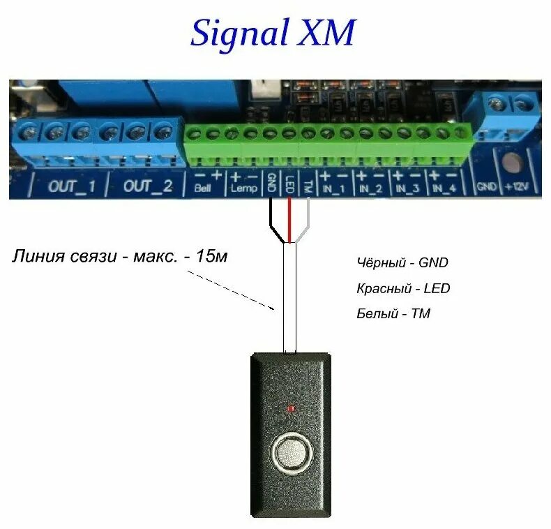 Подключение тм919а 2 Считыватель-2 исп.01 - купить в интернет-магазине по низкой цене на Яндекс Марке