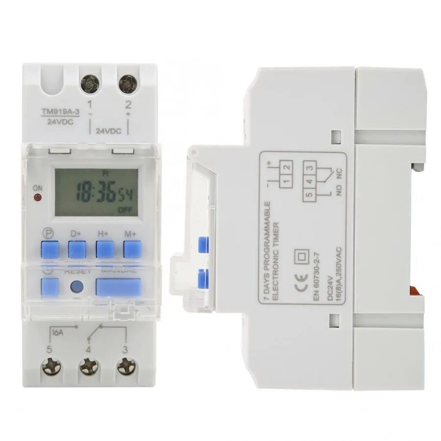 Подключение тм919а 2 Sinotimer tm919a 16a timer switch time controller automatic cycle timing switch 