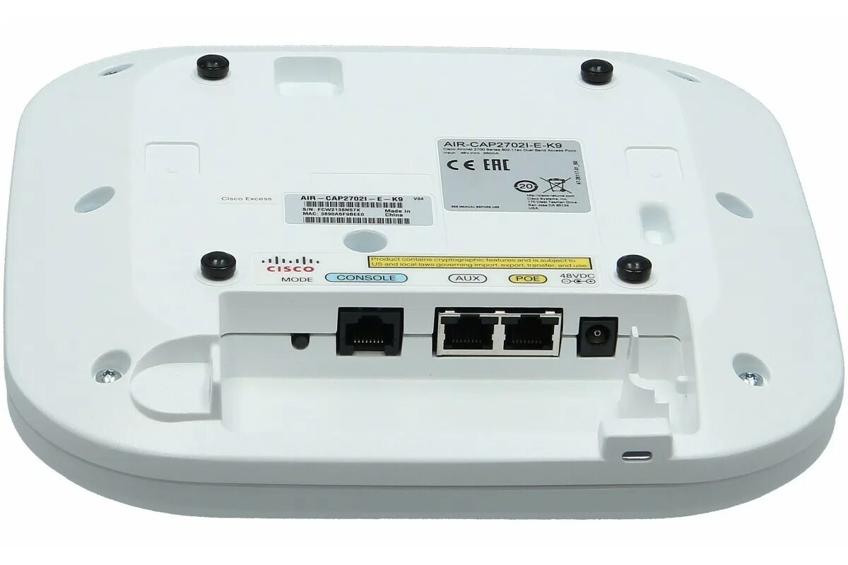 Подключение точки доступа cisco Точка доступа Cisco AIR-CAP2702I-R-K9 - Купить за 1245