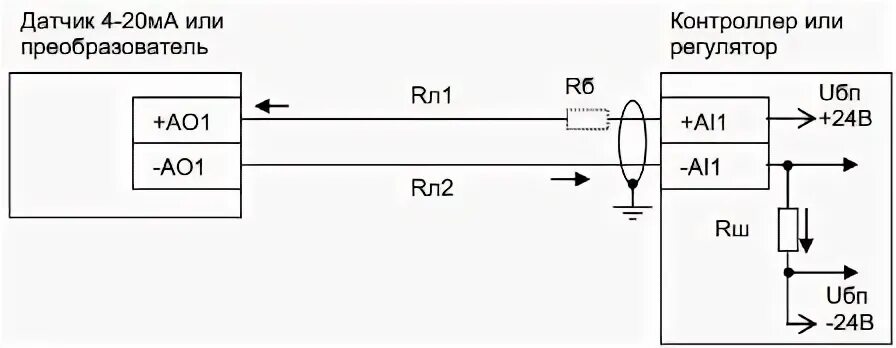 Подключение токового датчика 4 20 Аналоговые датчики: применение, способы подключения к контроллеру - Новости АСУТ