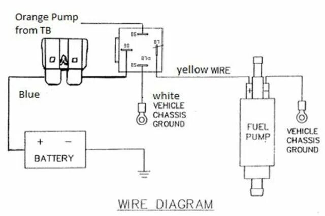 Подключение топливного насоса низкого давления 1200-7 Automotive electrical, Electrical wiring diagram, Automobile engineering