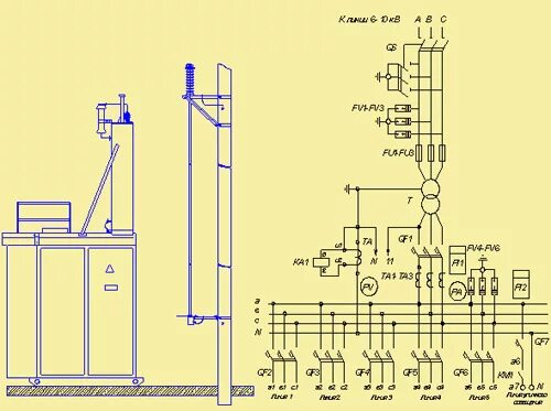 Подключение тп 10 0 4 КТП Комплектные трансформаторные подстанции киосковые тупикового типа