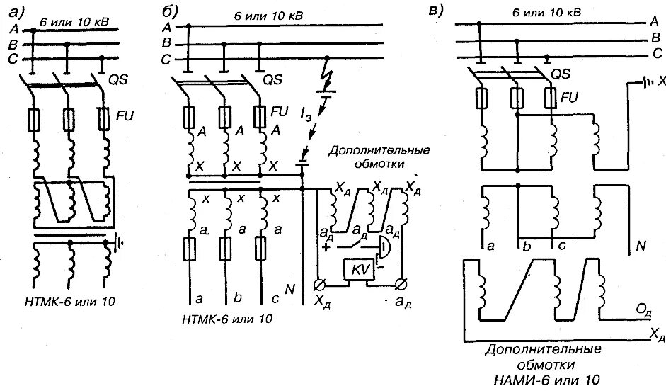 Подключение трансформаторов напряжения 10 кв Трансформаторы серии нoм
