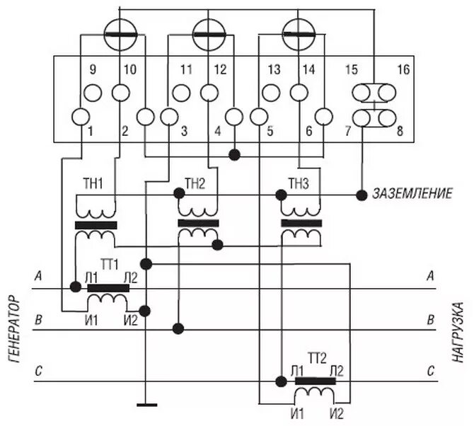 Подключение трансформаторов тока счетчик меркурий 230 Все схемы подключения счетчиков Меркурий