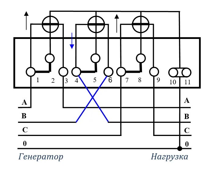 Подключение трансформаторов тока счетчик меркурий 230 Счетчики электроэнергии Меркурий: Измерение по модулю