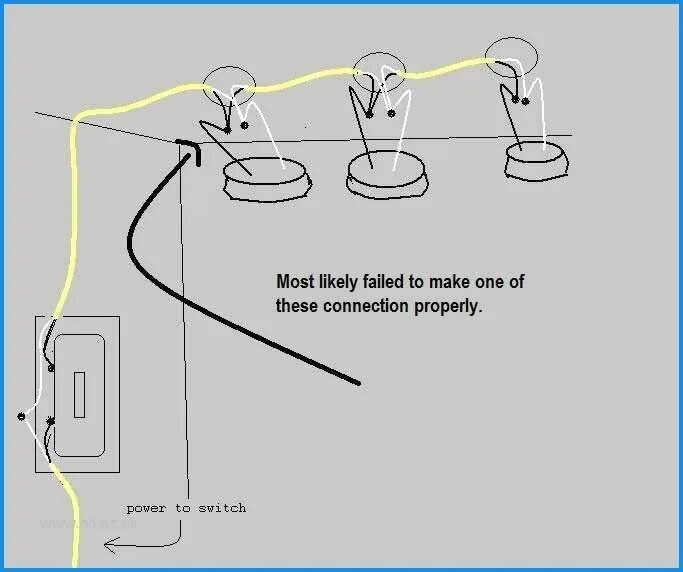 Подключение трех лампочек к одному проводу схема wiring recessed lights in series - Google Search in 2019 Connection, Fails, Movi