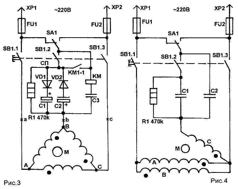 Подключение трехфазного асинхронного двигателя фото - DelaDom.ru
