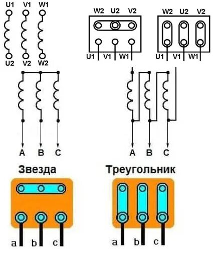 Подключение трехфазного двигателя 220 380 Подключение 380 HeatProf.ru