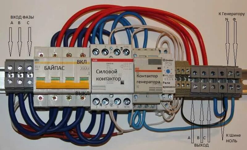 Подключение трехфазного генератора к дому 3 фазная сеть фото - DelaDom.ru