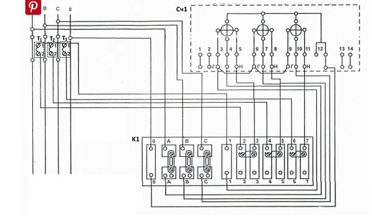 Подключение трехфазного счетчика через испытательную коробку Ответы Mail.ru: Замена трехфазного счётчика с трансформатора тока