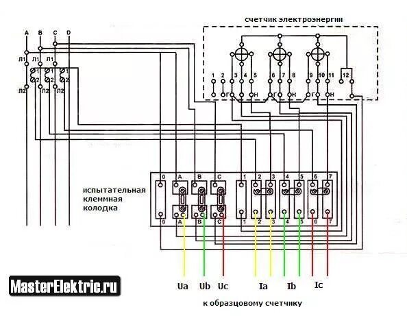 Подключение трехфазного счетчика через колодку Ответы Mail.ru: Испытательная клеммная колодка