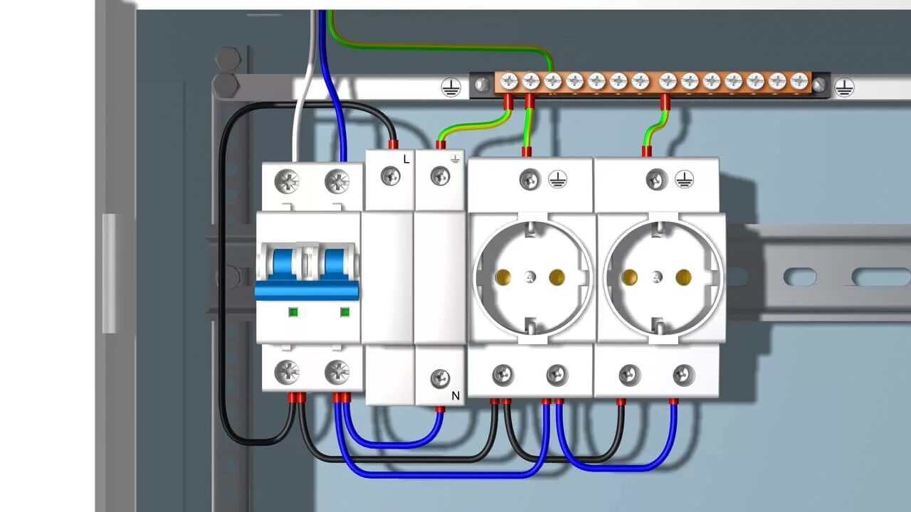 Подключение трехфазной розетки к автомату Подключение IP-камер
