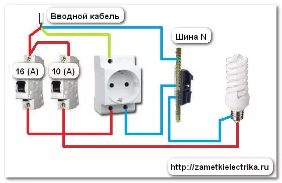 Подключение трехфазной розетки к автомату Две фазы в розетке Заметки электрика