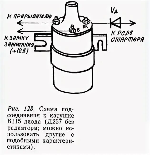 Подключение трехконтактной катушки зажигания Начало истории ВАЗ: электрооборудование Classic Garage Дзен