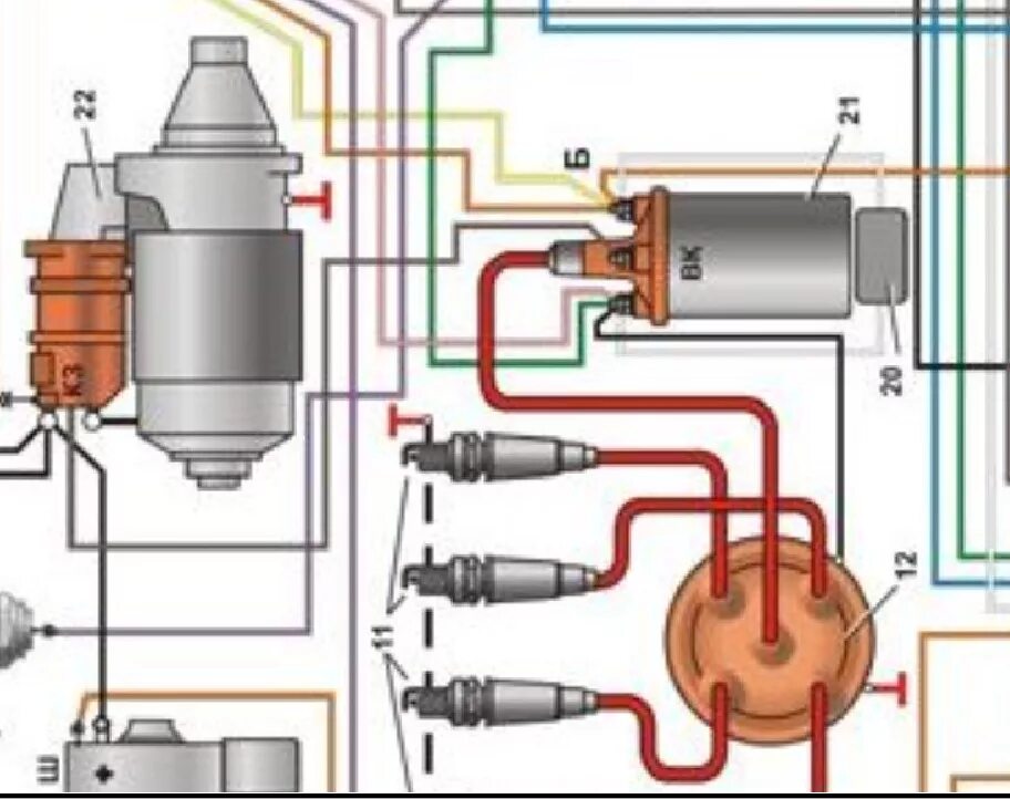 Подключение трехконтактной катушки зажигания Публікації vech - Сторінка 29 - Український Автоклуб Москвич