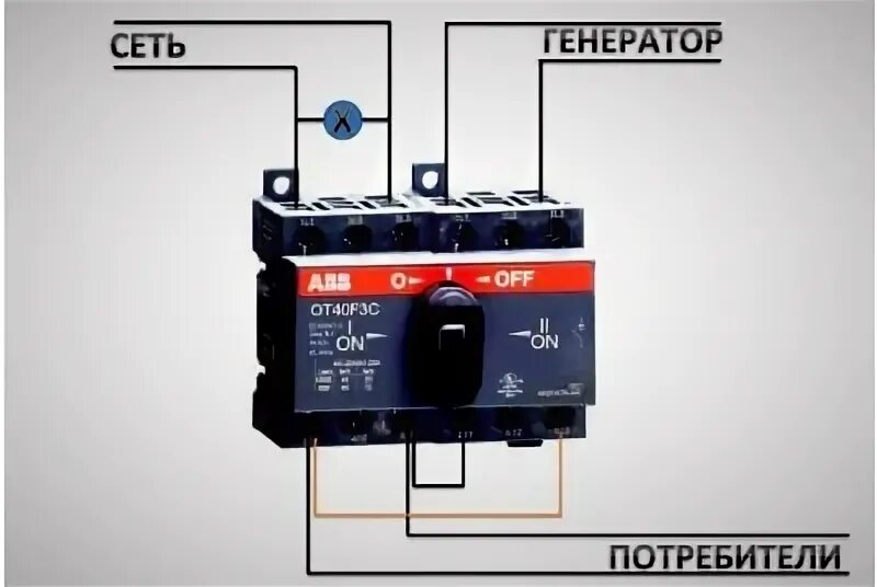 Подключение трехпозиционного переключателя к генератору Переключатель генератор сеть фото - DelaDom.ru