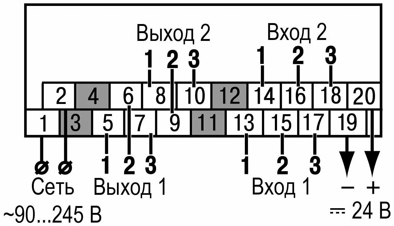 Подключение трм 1 2ТРМ1-Щ2. У. РР Терморегулятор/термостат овен Универсальный - купить в интернет-