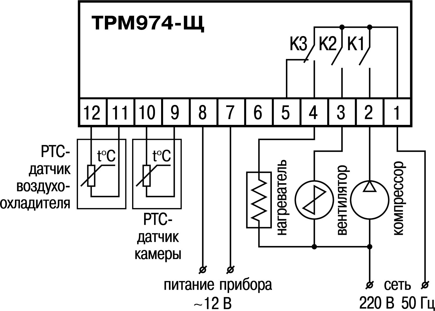 Подключение трм 2 Руководство по эксплуатации ТРМ974