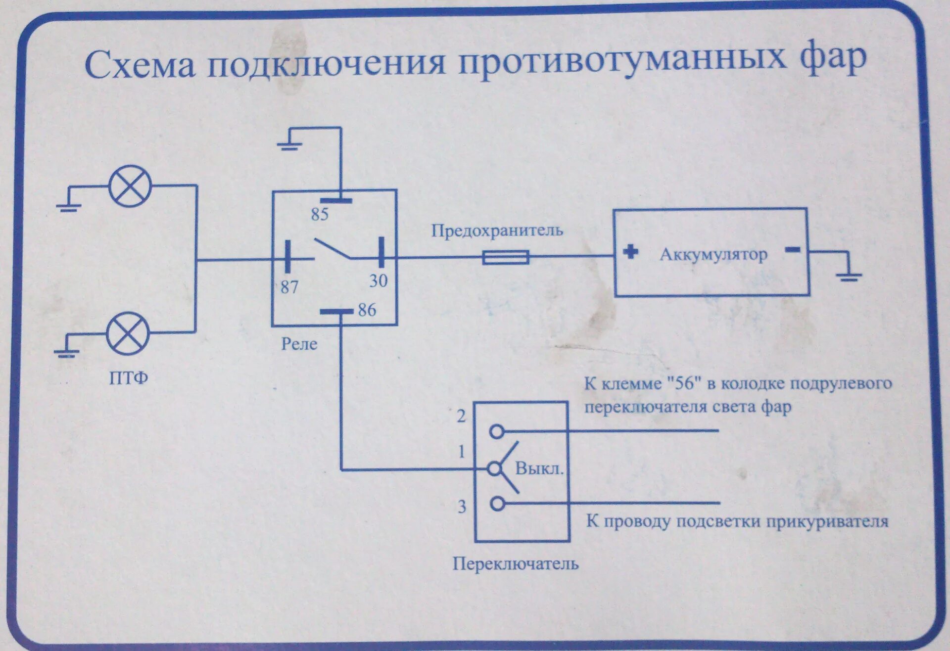 Подключение туманок гранта через реле Установка птф. - Lada Гранта, 1,6 л, 2015 года тюнинг DRIVE2