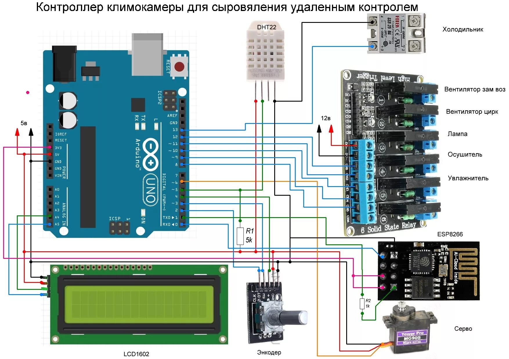 Управление мощной нагрузкой - AlexGyver Technologies