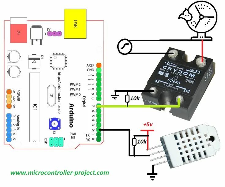 Подключение твердотельного реле к ардуино Picture Arduino, Arduino projects, Electronics projects