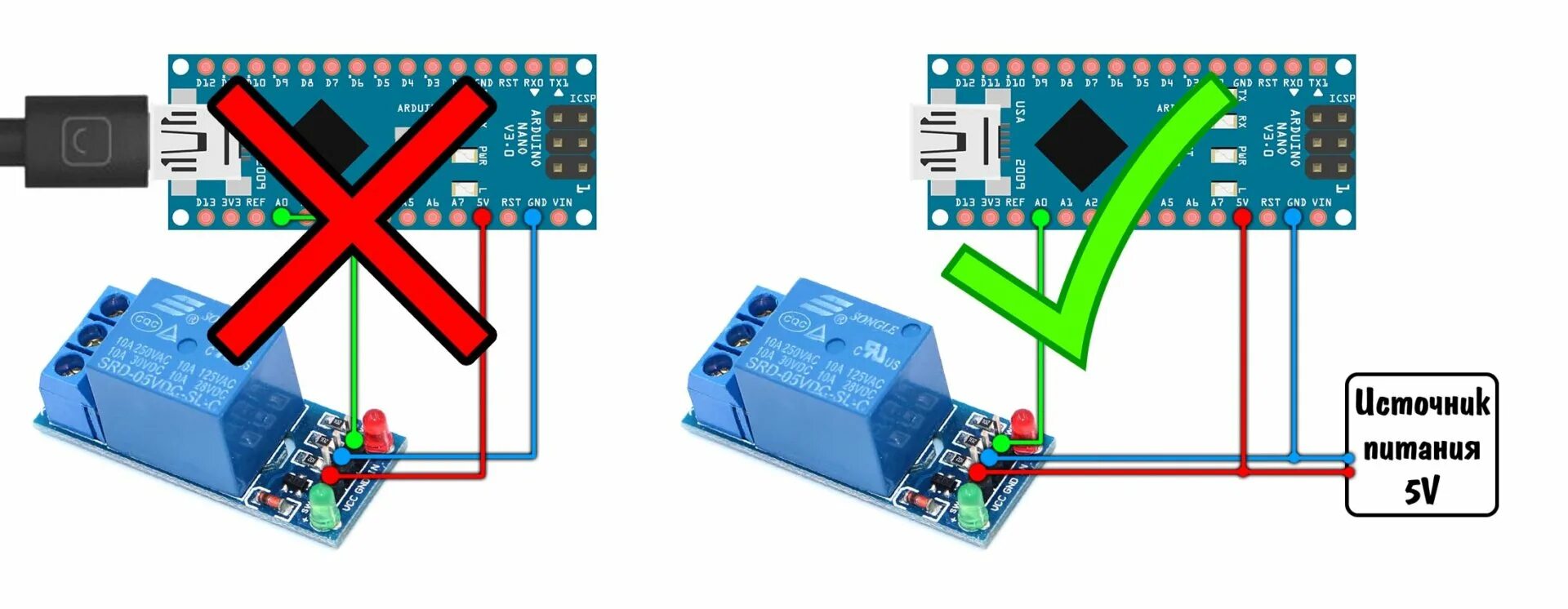 Подключение твердотельного реле к ардуино Управление мощной нагрузкой - AlexGyver Technologies