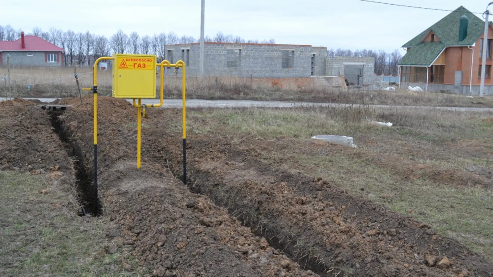 Подключение участка к газу без дома Буинский муниципальный район