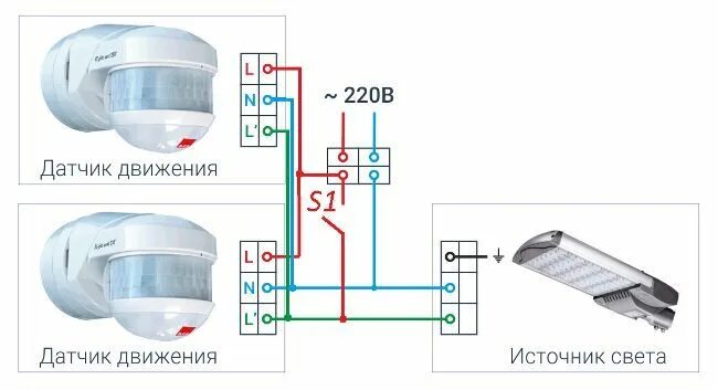 Подключение уличного датчика движения подключение датчика движения на свет - Поиск в Google Датчик движения, Электрика