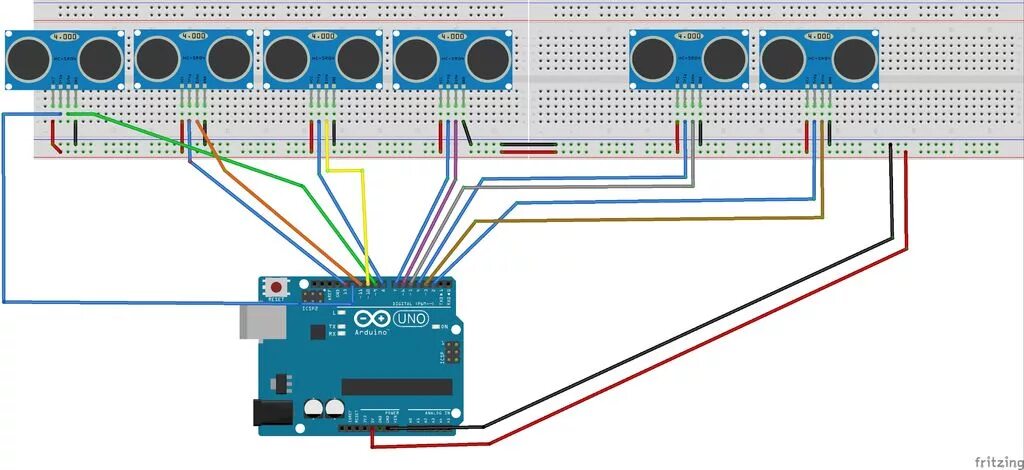 Подключение ультразвукового датчика hc sr04 к ардуино Communication between Arduino Uno and Mega - Arduino Stack Exchange