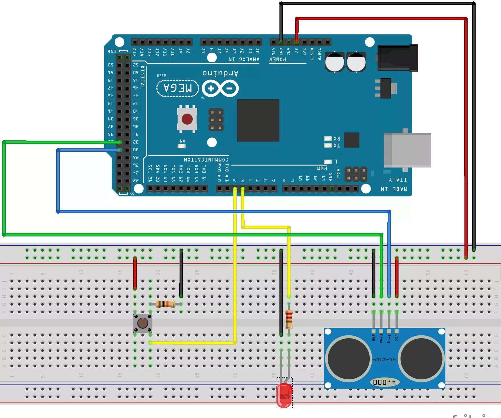 Подключение ультразвукового датчика к ардуино Measuring Distance Over Time With Arduino HC-SR04 Ultrasonic Sensor : 4 Steps - 