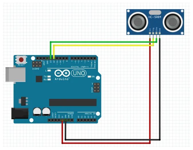 Подключение ультразвукового датчика к ардуино уно Ультразвуковой датчик HC-SR04 - Прочие датчики, считыватели и преобразователи - 