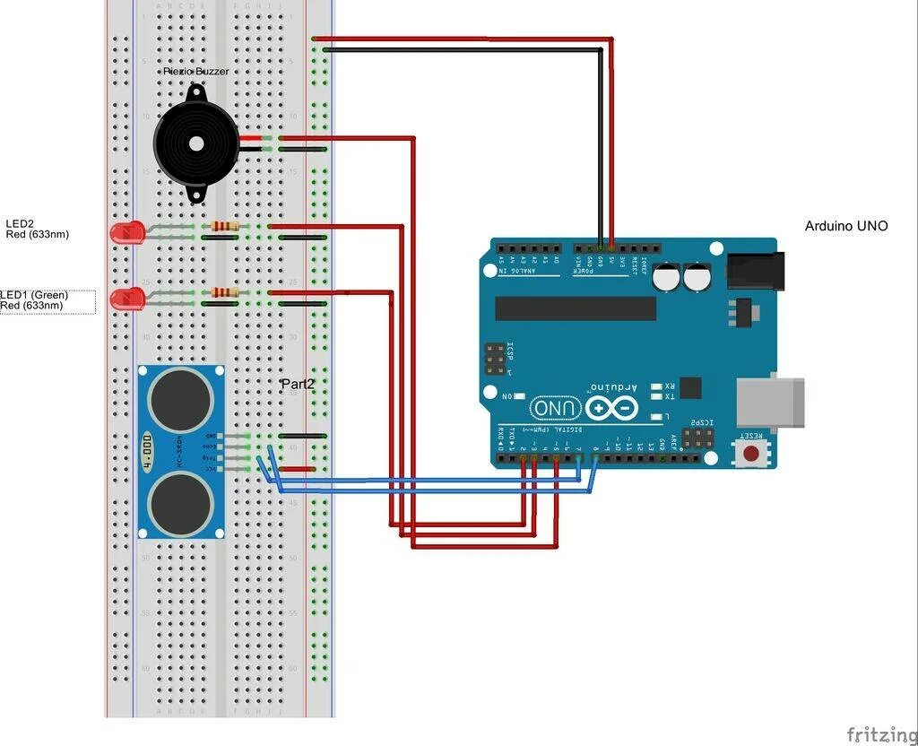 Подключение ультразвукового датчика к ардуино уно Ультразвуковой дальномер своими руками на базе ардуино: детали, программирование