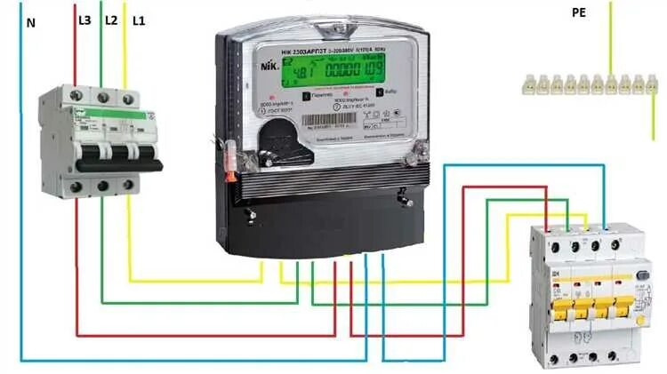 Подключение умного счетчика электроэнергии Как установить двухтарифный счетчик электроэнергии: пошаговая инструкция