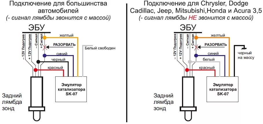 Подключение универсального датчика кислорода Обманки второго лямбда зонда. P0137. Теория и практика. Часть 2 ЭЛЕКТРОННАЯ - Do