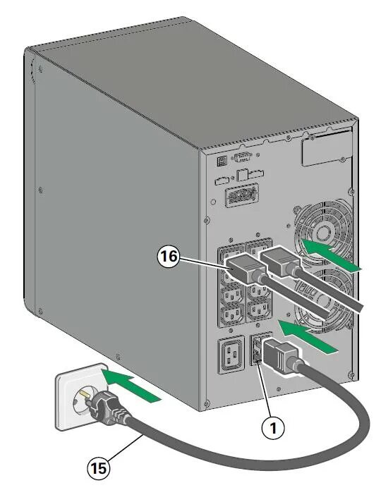 Подключение ups к компьютеру Eaton 9SX 1000i tower