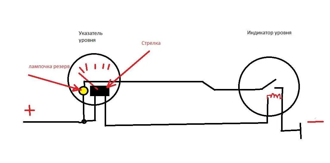 Подключение уровня топлива ваз 2106 Картинки ДАТЧИК УРОВНЯ ТОПЛИВА 2106