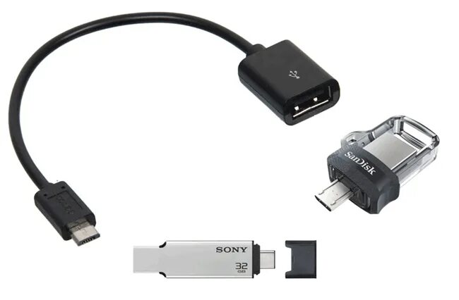 Подключение usb флешки к телефону Как подключить флешку к телефону или планшету Android remontka.pro