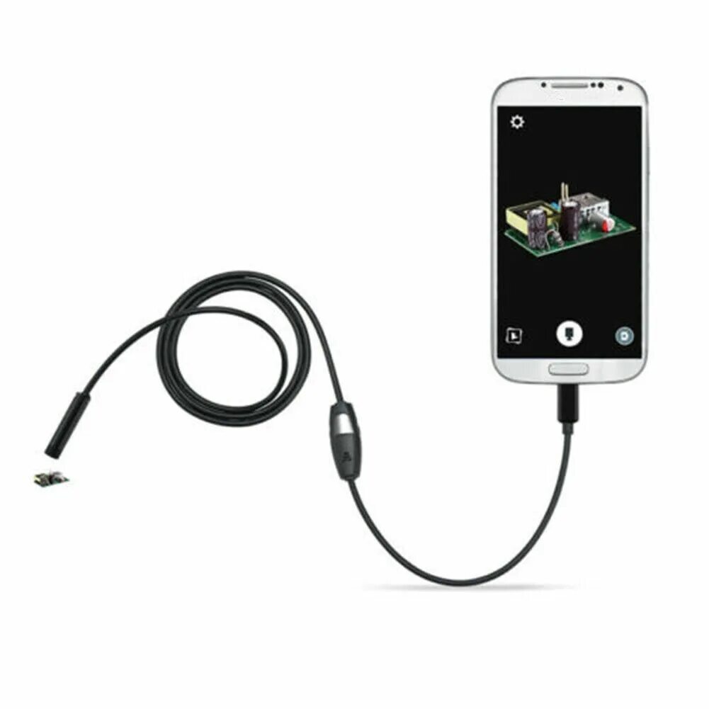 Подключение usb камеры к android Durable Micro USB Borescope Tools Camera Telescopic Car Care Endoscope eBay