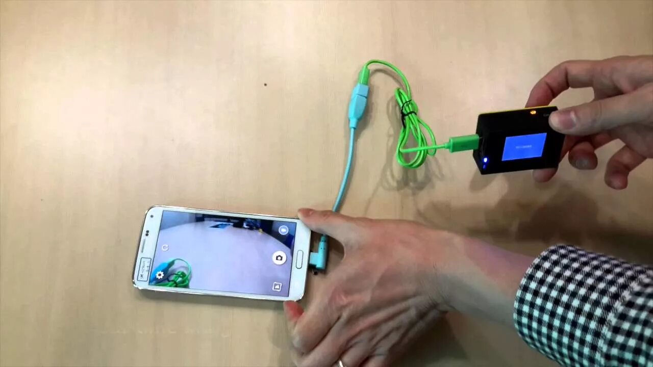 Подключение usb камеры к android CameraFi: You can connect sj4000 with Android Galaxy S5. - YouTube