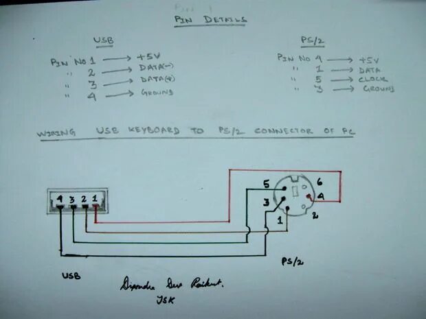 Подключение usb клавиатуры к компьютеру USB to PS/2 Convertor Usb, Computer basics, Keyboard