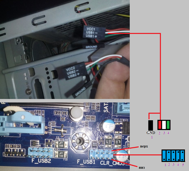 Подключение usb панели к материнской плате Ответы Mail.ru: Подскажите пожалуйста как подключить USB на материнскую плату